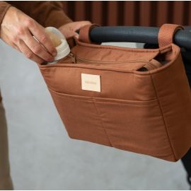 Sac organisateur de poussette Baby On The Go - waterproof - Clay Brown