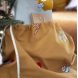 Grand sac Ã  cadeau - Nostalgia embroidery - Ochre