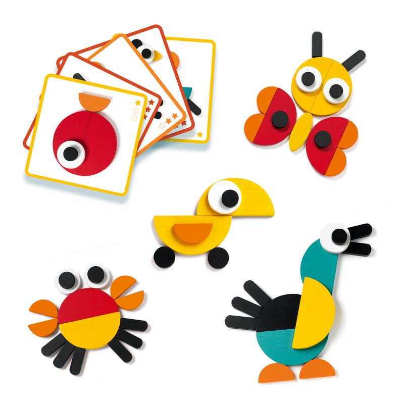 Loto des animaux 30 pièces - jeu éducatif enfant - Djeco