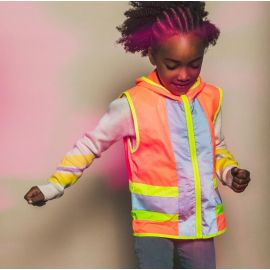Gilet bodyglower Joy - Corail - Enfants