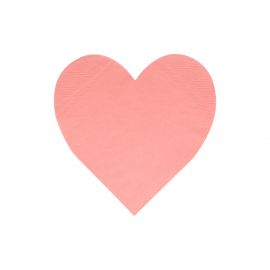 Serviettes - Pink Heart