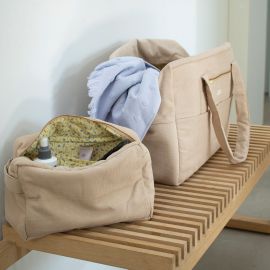 Sac Ã  langer/sac week-end en velours cÃ´telÃ© - Doeskin