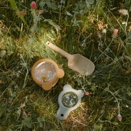 Seau de loupe Isabella - Golden caramel & sandy mix
