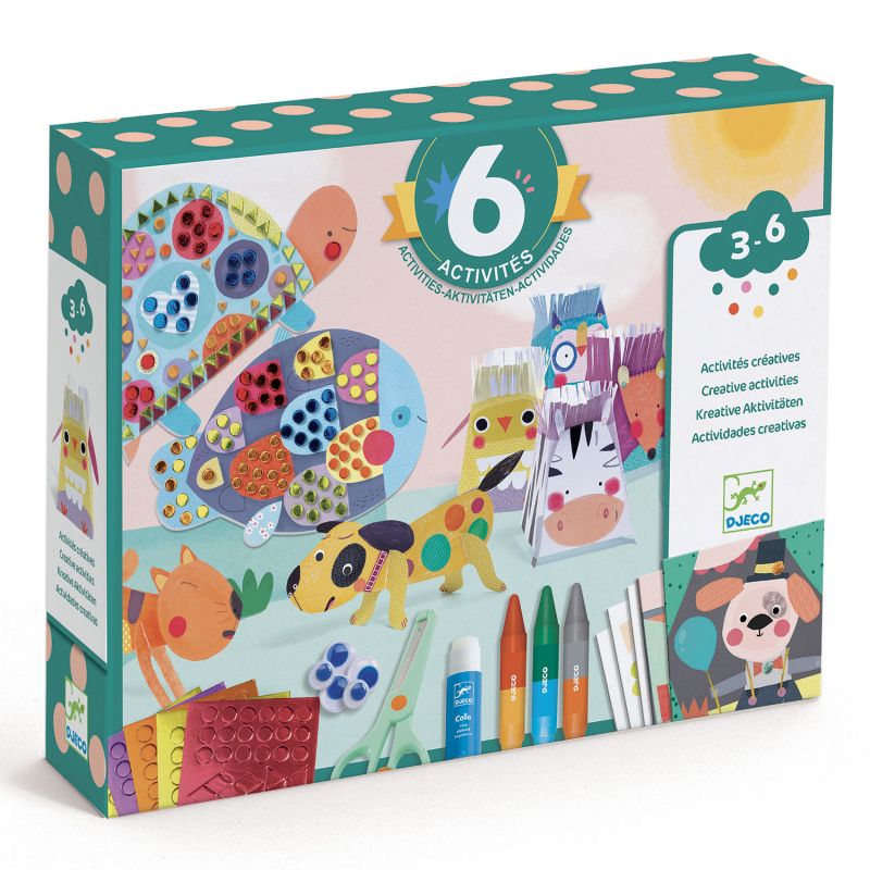 Kit de loisirs créatifs pour enfants et tout-petits - Fournitures  d'artisanat pour projets scolaires - Activités de bricolage et fournitures  de fête