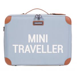 Valise Mini Traveller - Gris & Ecru