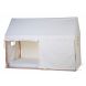 Toile pour Lit Cabane - 90 x 200 cm - Blanc