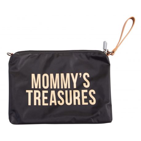 Pochette Mommy's Treasures - Noir & Or