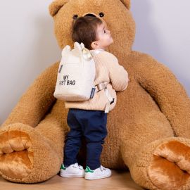 Sac Ã  dos My first bag - Teddy Ã©cru