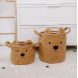 Panier de rangement Teddy - 30 x 30 x 30 cm - Beige
