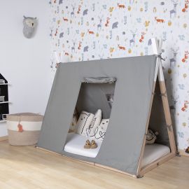 Toile pour Lit Tipi - 70 x 140 cm - Gris