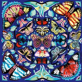 Puzzle Famille - Kaleido Butterflies - 500 pièces