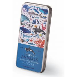 Puzzle boîte métal - 150 pièces - Ocean Animals