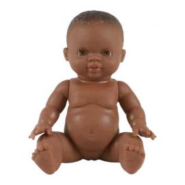 Poupée - Petite fille d'Afrique aux yeux caramel