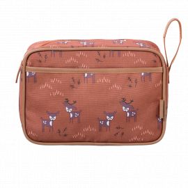 Trousse de toilette large - Deer amber brown