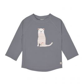 T-shirt de bain Ã  manches longues anti-UV - Tiger grey