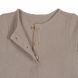 T-shirt manches longues en mousseline - coton biologique - taupe