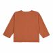 T-shirt manches longues en mousseline - coton biologique - rust