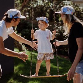 Casquette maman - 5 panels - Patchwork