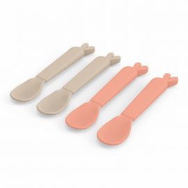 CuillÃ¨res Kiddish - 4-pack - Lalee Sand & Coral
