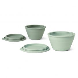 Set de bols pliables Dale - Dusty mint & faune green mix