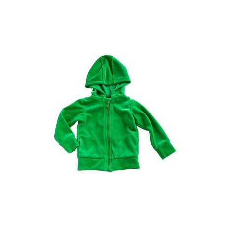 sweat à capuche bébé en velours vert (50-92) sweat à capuche bébé en velours vert (50-92)