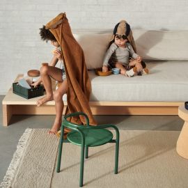 Set de 2 caisses pliables avec couvercle Weston M - Hunter green