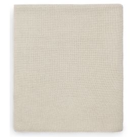 Couverture Berceau Basic Knit - Nougat - 75 x 100 cm