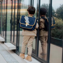 Petit cartable - Eclair Marine
