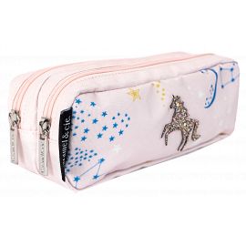 Trousse double - Constellation rose