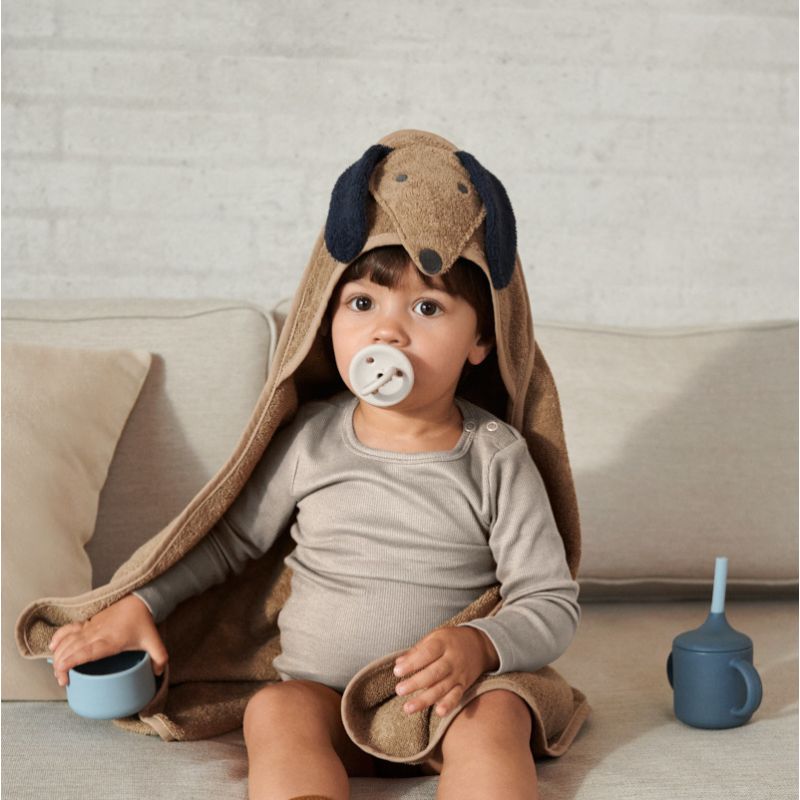 Petit Monkey - tasse bébé - Ours bleu - Le Petit Zèbre