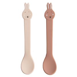Cuillères en silicone - 2-pack - Mrs. Rabbit