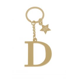 Porte-clÃ©s Letter Gold D