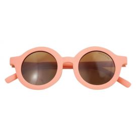 Lunettes de soleil enfant verres polarisés - Rond - Coral Rouge