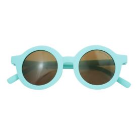 Lunettes de soleil enfant verres polarisés - Rond - Aqua