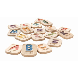 Plan Toys - Alphabet Braille A-Z