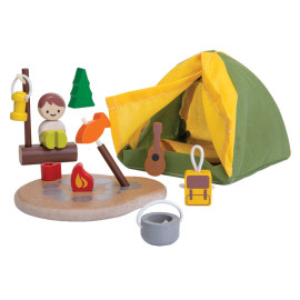 Plan Toys - Set de camping en bois