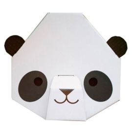 panda en carton