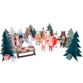 Calendrier de l'avent - Woodland Paper Play