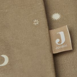 Jollein - Housse de couette et taie Stargaze - Biscuit - 100x135/140cm