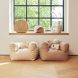 Fauteuil Pouf Enfant Boucle - Naturel