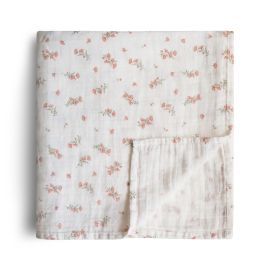 couverture d'emmaillotage - pink flower