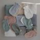 serviette à capuche - baby blue