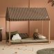 Cabane Majestic - green taupe stripes