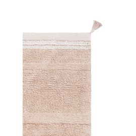 Tapis lavable Bloom - Rose - 90 x 130