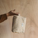 Trousse De Toilette En Coton Vichy Camel