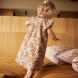 Robe De Nuit Flower Bois De Rose - 8 Ans
