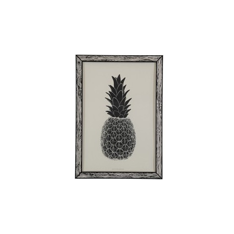 affiche ananas 'Black Pina Colada' (A3)