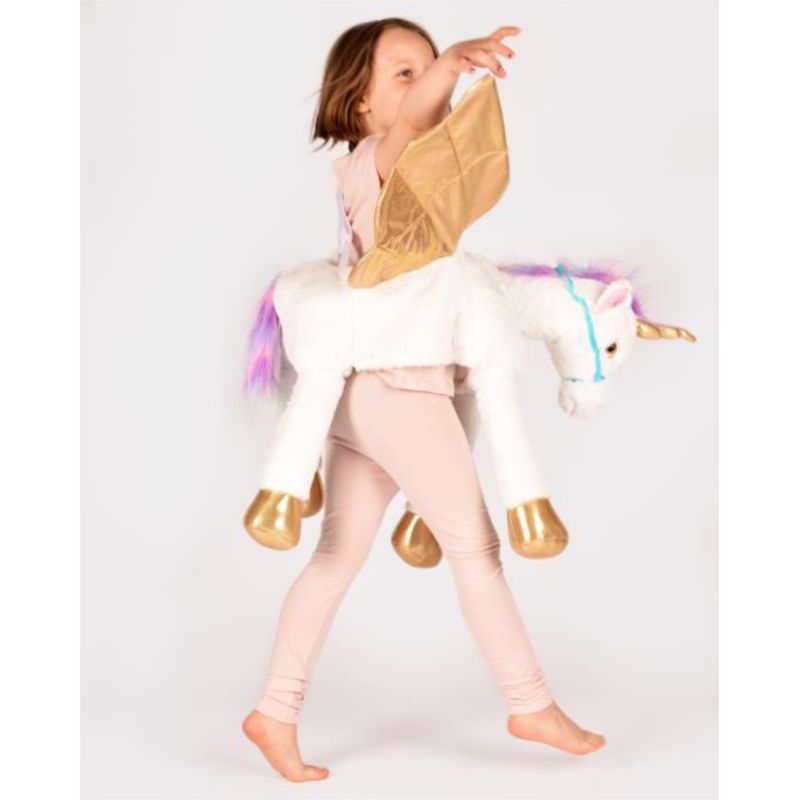 DEN GODA FEN - Den Goda Fen - Costume Licorne - Ride On - Taille Unique  80X80Cm - Le Petit Zèbre