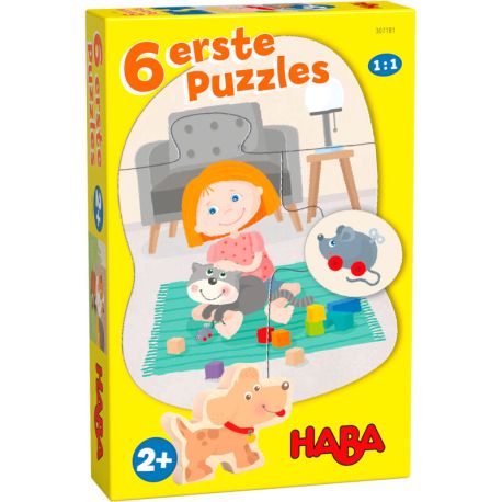 6 premiers puzzles - Animaux domestiques
