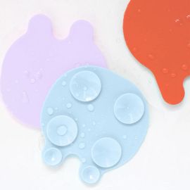 Quut Grippi - Compagnons de bain antidérapants - Jellyfish 8pcs bleu/orange